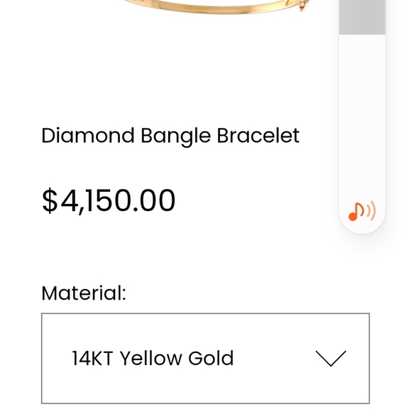 💢14k and diamond bracelet. - Picture 9 of 13